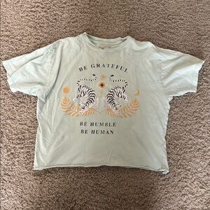 Modish Rebel Light green Graphic T-Shirt